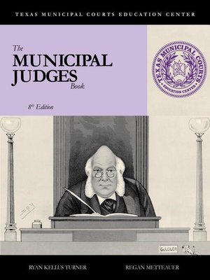 cover image of The Municipal Judges Book: